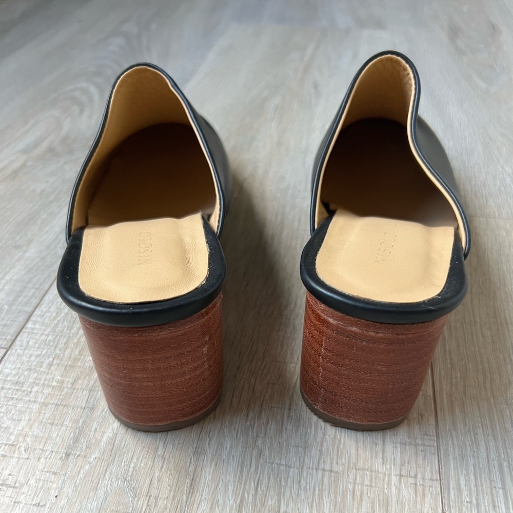 New Nisolo Black All Day Mule leather - Picture 14 of 15